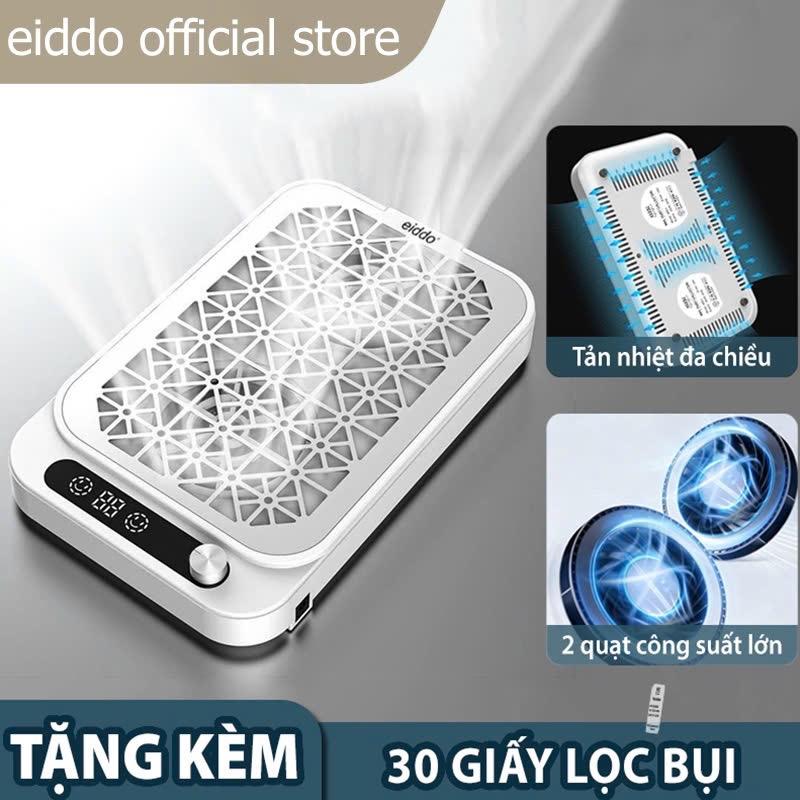 Máy hút bụi 2 quạt công suất 16000RPM - máy hút bụi công suất lớn eiddo chuyên dùng cho ngành nail - máy hút bụi đôi siêu khoẻ thiết kế sang chảnh , nhỏ gọn