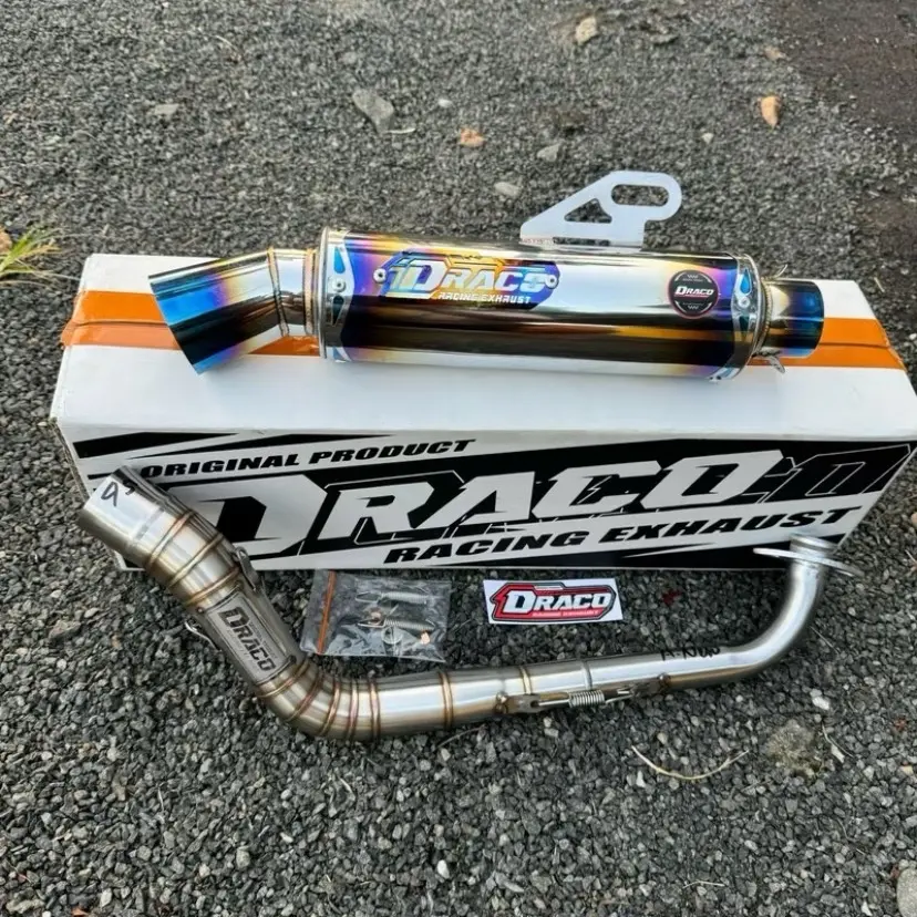 Knalpot KAWA Blue Draco untuk Motor Aerox Nmax Pck Vario Dll - Motorcycle