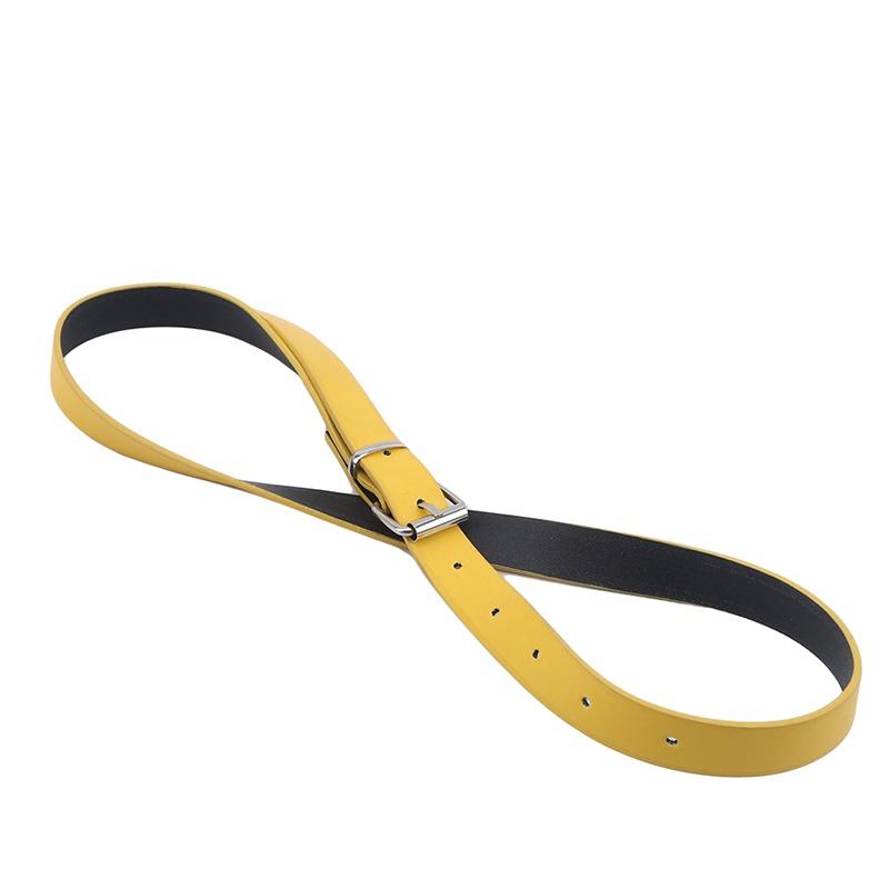 Product Introduction of Thắt Lưng Mỏng PU, Dành Cho Trẻ Em, 1 Chiếc, Thích Hợp Cho Quần Dài Bé Trai Và Bé Gái, Thắt Lưng Có Thể Điều Chỉnh, Màu Trơn, Thích Hợp Cho Quần Dài Và Quần Jean, Dây Thắt Lưng 26