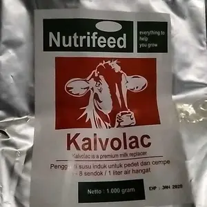 Paket 2pcs Susu Kalvolac Nuteived 2Kg Pengganti Susu Induk Sapi, Kambing, dll