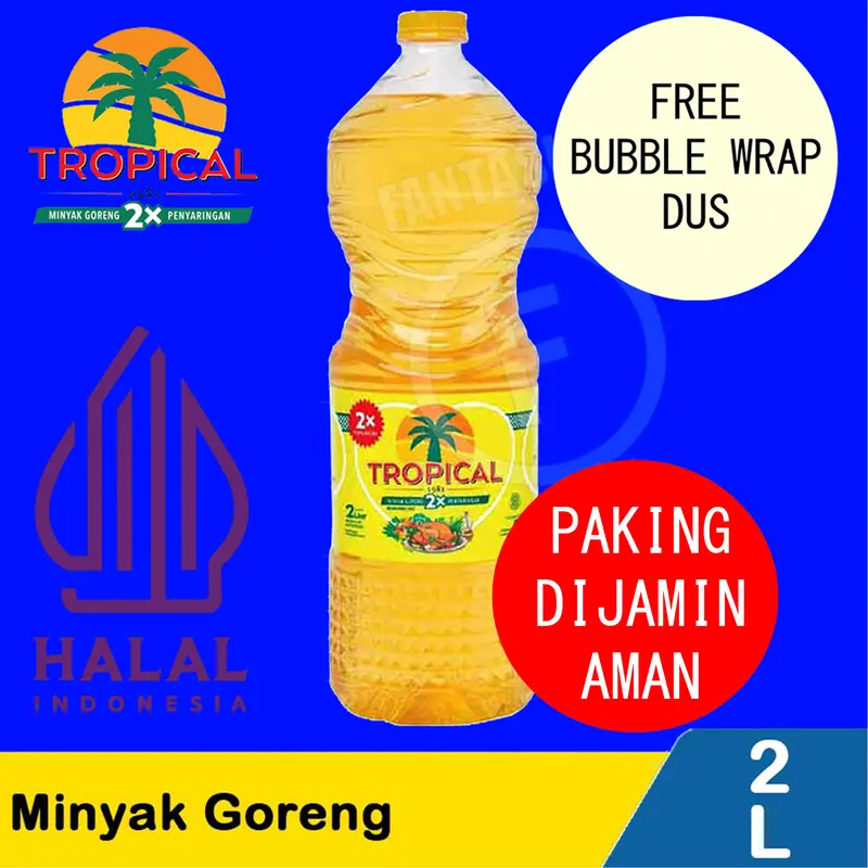 Tropical Minyak Goreng Premium Botol 2L FANTASIA DENGAN PAKING AMAN Oil 4