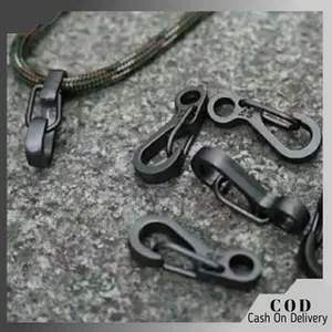 Carabiner Mini Buckle Alloy Gantungan Kunci Karabiner Kecil Pengait Tali 1Pcs