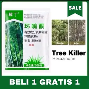 ( BELI 1 GRATIS 1 ) Hexazione TREE KILLER Killgrass Pembasmi Bambu,Rumput Liar,Gulma