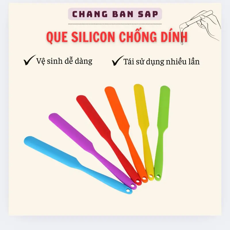 Que Silicon Chống Dính