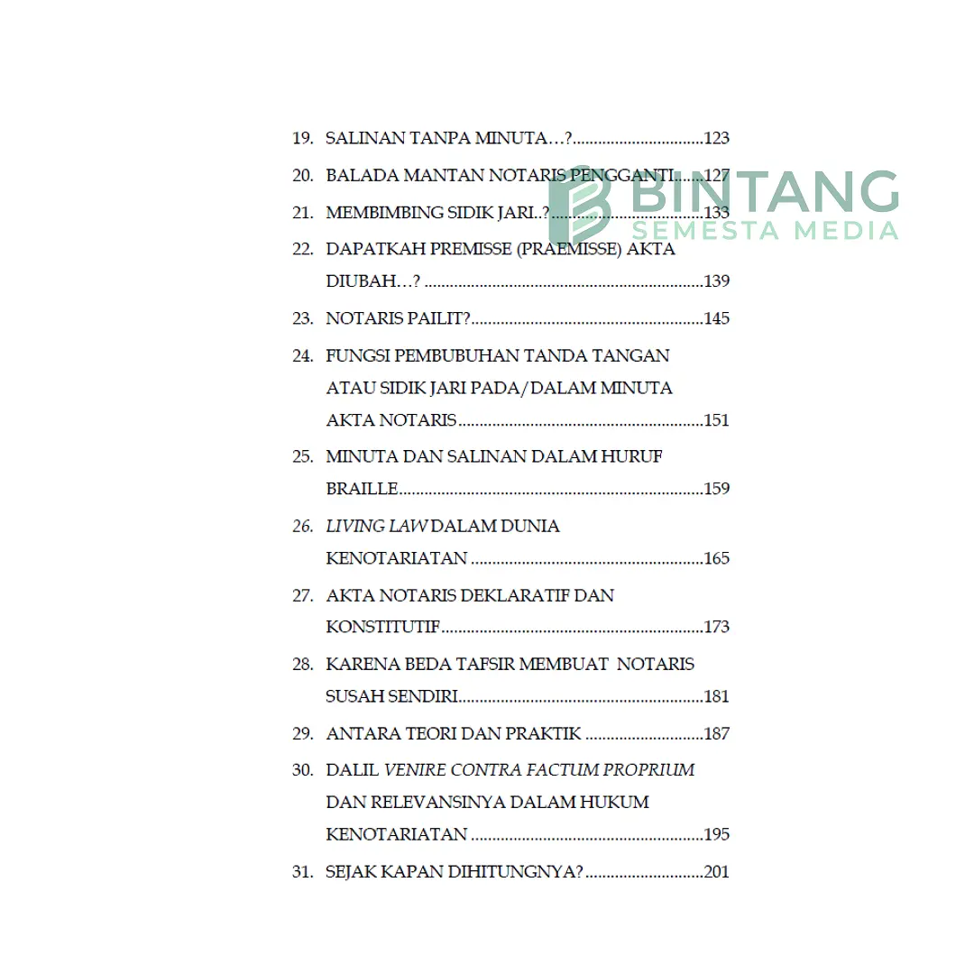 Kompilasi Indonesia Notary Community (INC): Seberkas Catatan Normatif Hukum Kenotariatan