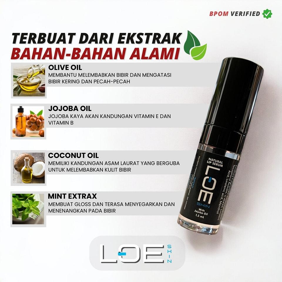 Loeskin Natural Lip Serum Lipcare Khusus Bibir Pria Serum Bibir Pemerah Pencerah Bibir Pink Alami Sehat Atasi Bibir Hitam Loeskin Natural Lip Serum Lipcare Khusus Bibir Pria Serum Bibir Pemerah Pencerah Bibir Pink Alami Sehat Atasi Bibir Hitam