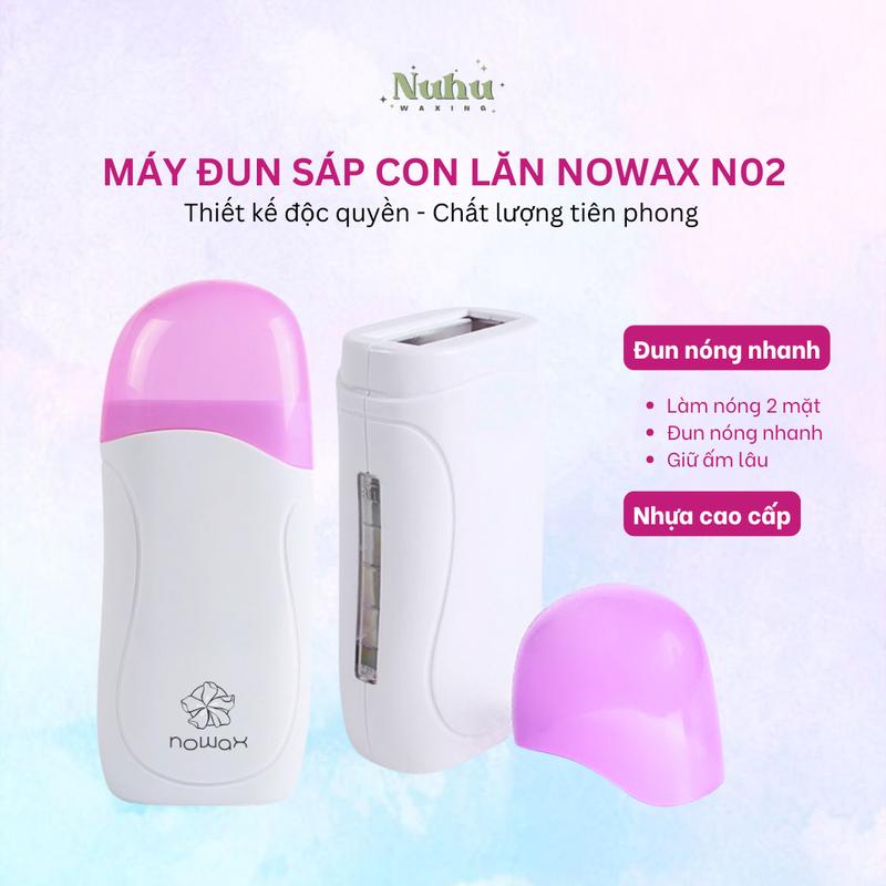 Máy Đun sáp con lăn NOWAX Làm Nóng Nhanh Nhỏ Gọn Tiện Lợi Wax Sạch Gốc Lông | Nuhuwaxing