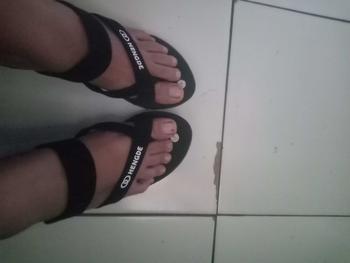 Product Review of Sandal Wanita Hak Andin Hengde Silang 04 Cewek Karet Jepit Sendal from N**a A**a 0
