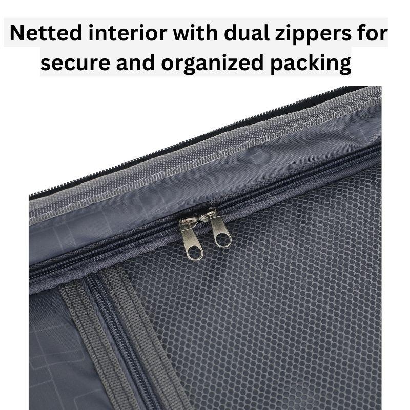 Product Introduction of #102 SE7EN VONDERS TRAVEL LUGGAGE HOLIDAY BAG CABIN SIZE AND CHECK IN LUGGAGE HARDCASE LUGGAGE 4 WHEEL EXPANDER WITH COMBINATION LOCK retractable 4 wheels 360 rotation 41