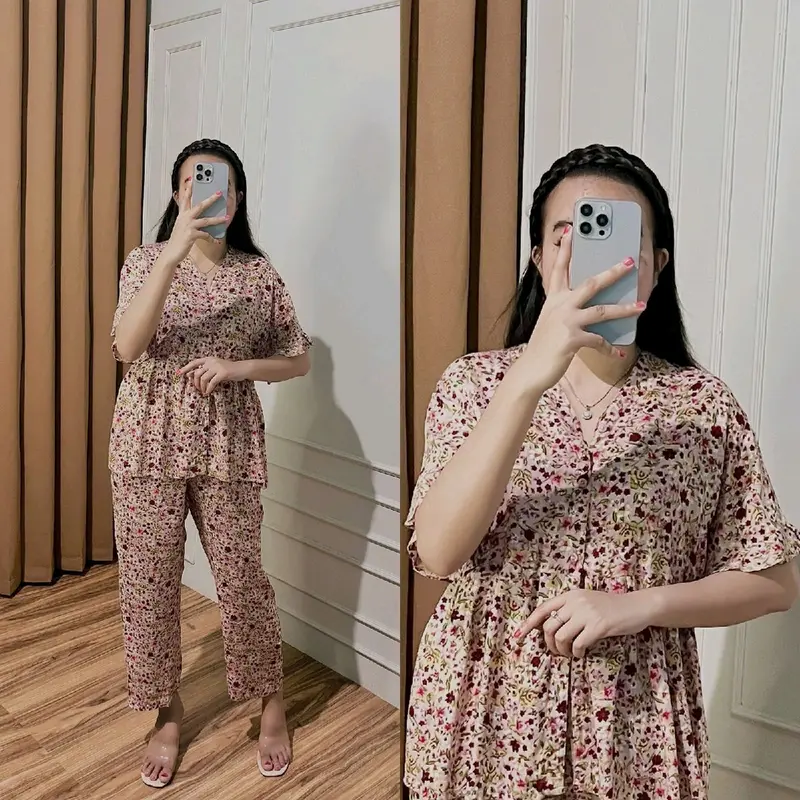 Lyly  One set kekinian/One set Wanita 1