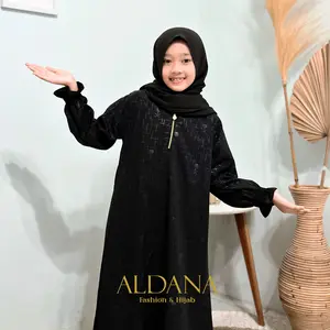 [ANAK] Abaya Embos Kurma by Aldana Fashion & Hijab