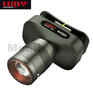 SENTER KEPALA ZOOM PRO LUBY L-2911L 60W LED LASER - JARAK JAUH - BATERAI 3600MAH TAHAN 38JAM - WATERPROOF