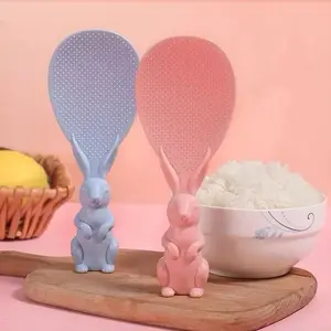 [BS] Centong Nasi Motif Kelinci / Sendok Nasi Rabbit Anti Lengket Bisa Berdiri Rice Cooker Spoon