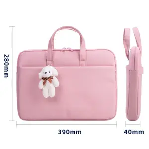 Tas Laptop, Softcase laptop Pria dan Wanita Cool Color Bag 12-15 Inch Jinjing Laptop Bag Waterproof Cover Unisex Notebook
