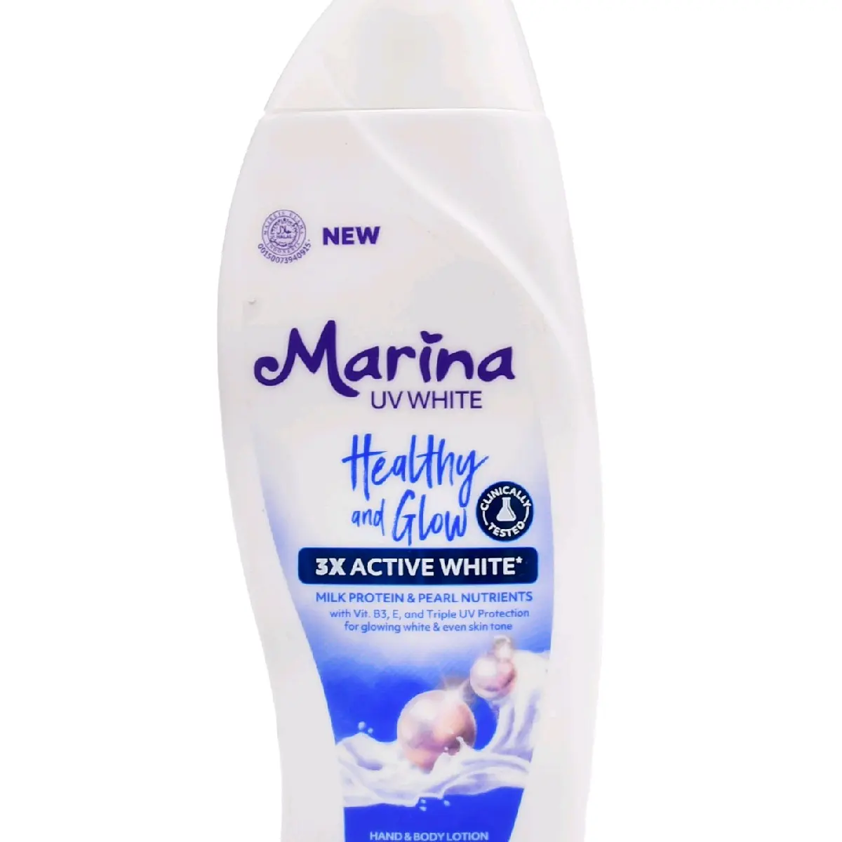 Marina UV White Lotion Biru Healthy & Glow | 92ml | 185ml | Lotion Viral