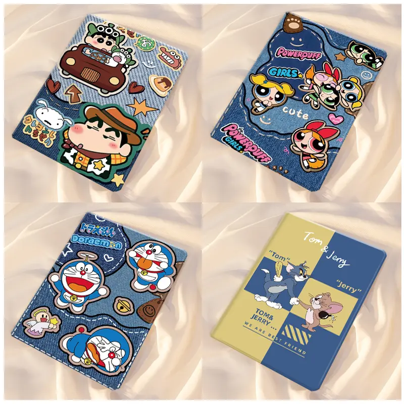 case for TECNO Megapad 11/itel vistatab 11/10/30/10 mini/infinix xpad 20/11 Case Premium Kulit Pola Dua Sisi Anti infinix XPAD30E 11" -Slip Tahan Aus Desain Sutra Cangkang Silikon Hitam Auto Lock Wake/Sleep
