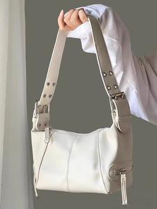 กระเป๋าสะพายไหล่ผู้หญิงกระเป๋าหนัง PU เกาหลีแฟชั่นกระเป๋าสะพายไหล่