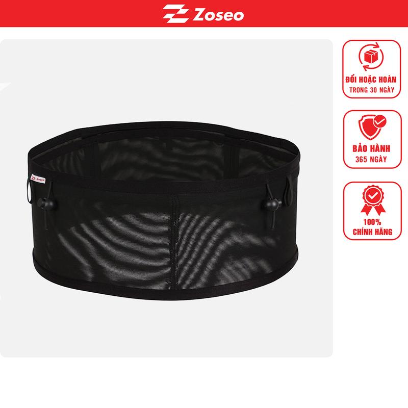 Túi đeo tập thể thao Zoseo. Đai chạy bộ túi đeo hông, Đeo BIB, túi đeo bụng đựng điện thoại bình nước, chìa khóa gậy chạy trail, trekking
