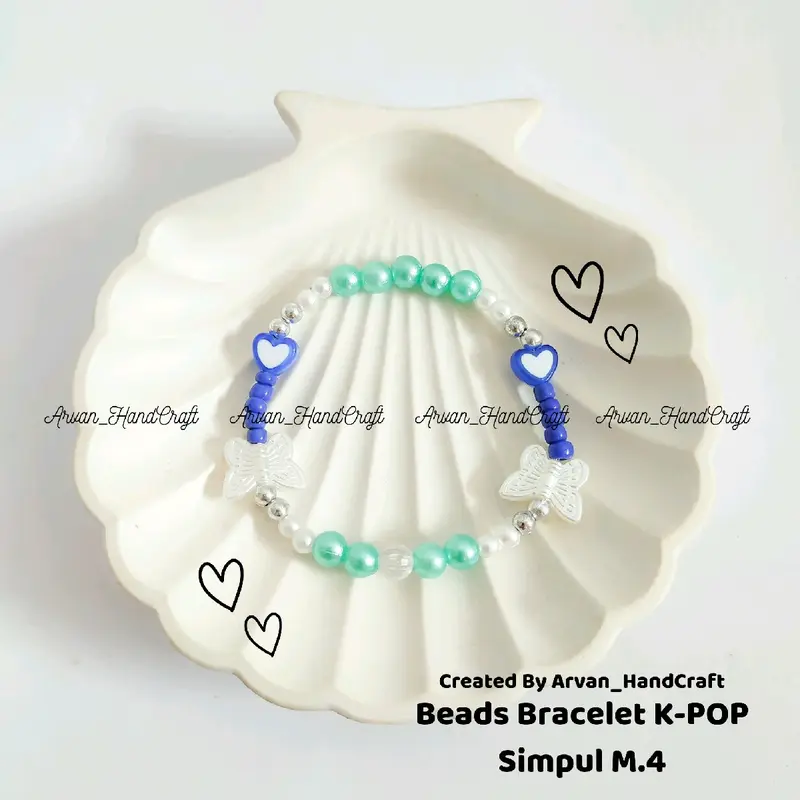 Beads Bracelet K-POP Model Simpul ( Part 1 ) Gelang 3