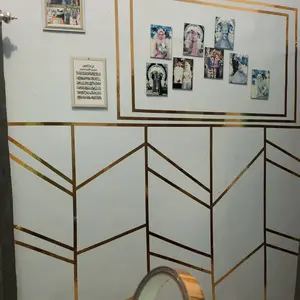 Stiker List Mirror Untuk Lantai/Dinding • High Quality