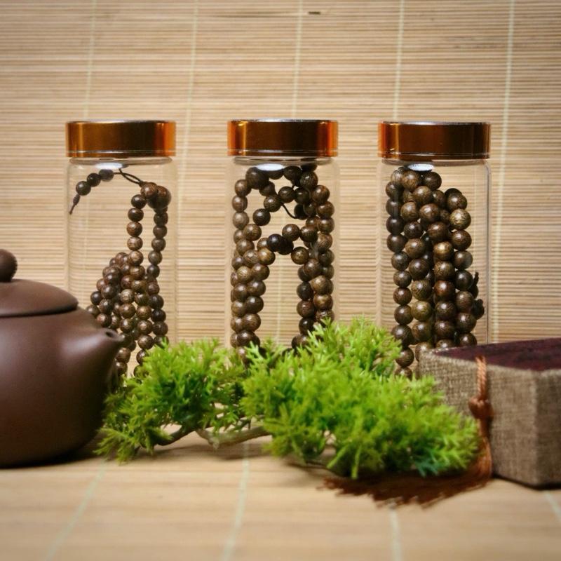 [LK02] - Vòng Tay Trầm Hương 108 hạt Trầm Hương Tốc Vườn Loại Chuẩn  - Mùi Thơm Hậu Dịu Nhẹ - SP Được Gia Công Chế Tác Thủ Công Mộc Bởi Đội Ngũ Phú Trọc Trầm Hương