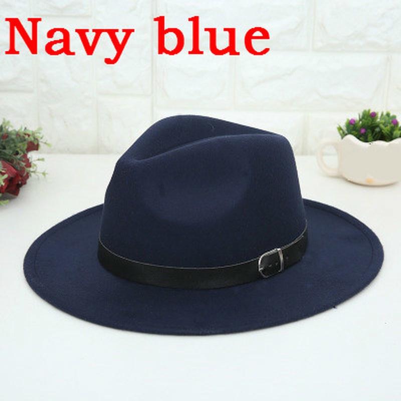 Product Introduction of New Fashion Men Women's Fashion Jazz Hat Woolen Blend Cap Outdoor Casual Hat 10