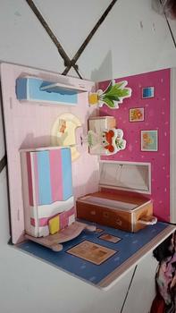 Product Review of Puzzle 3D Miniatur DIY Mainan craft 3D Mainan Edukasi Anak Jigsaw Besar Part 1 Seri Interior Rumah DIY Rumah House from J**a 3