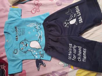 Product Review of PAKET HEMAT 3 STEL / setelan anak cowok 1-4 tahun / setelan baju anak laki laki / kaos baju anak laki from D**n I**i 3