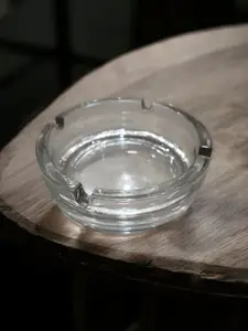 Glass Ashtray/ Ashtray isi 1 pcs