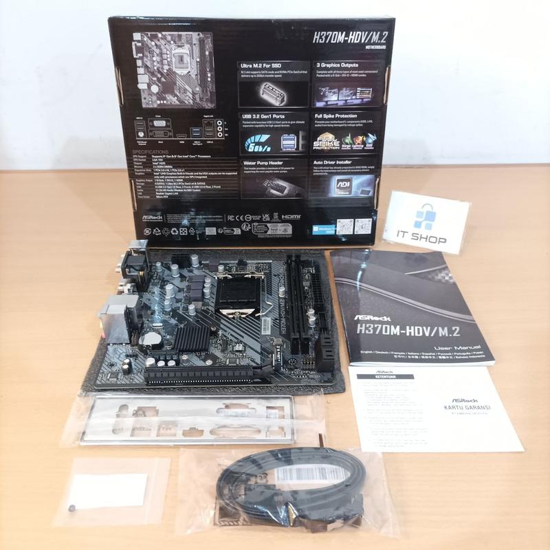 Motherboard Asrock H370M-HDV M.2 LGA1151 - DDR4 4