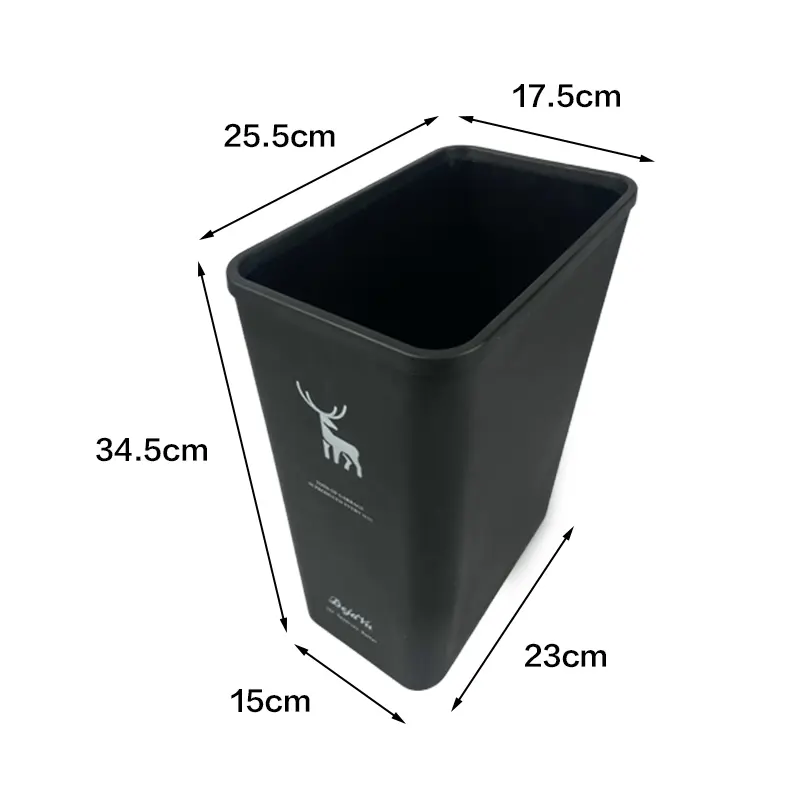 602 Hitam tanpa tutup 