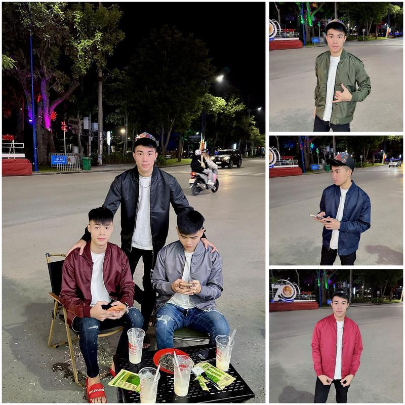 Áo Khoác Gió Trơn AG341 Chất Liệu Gió Dù Hai Lớp Dày Dặn Lót Cam Khoá Chữ Thời Trang Nam