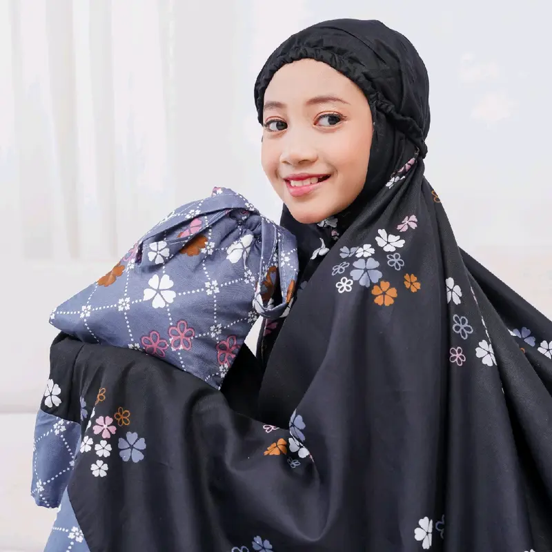 {Tameera} Mukena Anak 6 Sampai 10 Tahun Bahan Adem Nyaman Lembut Katun Rayon Bali Amiroh Kids 0