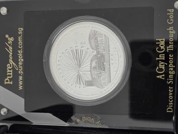 Product Review of 999 Pure Silver | 1 Oz SG Flyer Silver Medallion from S**c 0