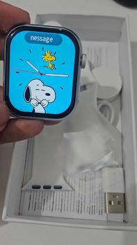 Product Review of AmazeFan Smartwatch S40 pro Jam Tangan Cocok untuk berbagai situasi seperti mode, olahraga, santai, belajar, dan lainnya. Memiliki berbagai fungsi seperti mengukur denyut jantung, menerima dan membuat panggilan, fitness, dan lainnya.【Garansi satu tahun】 from M**8 2