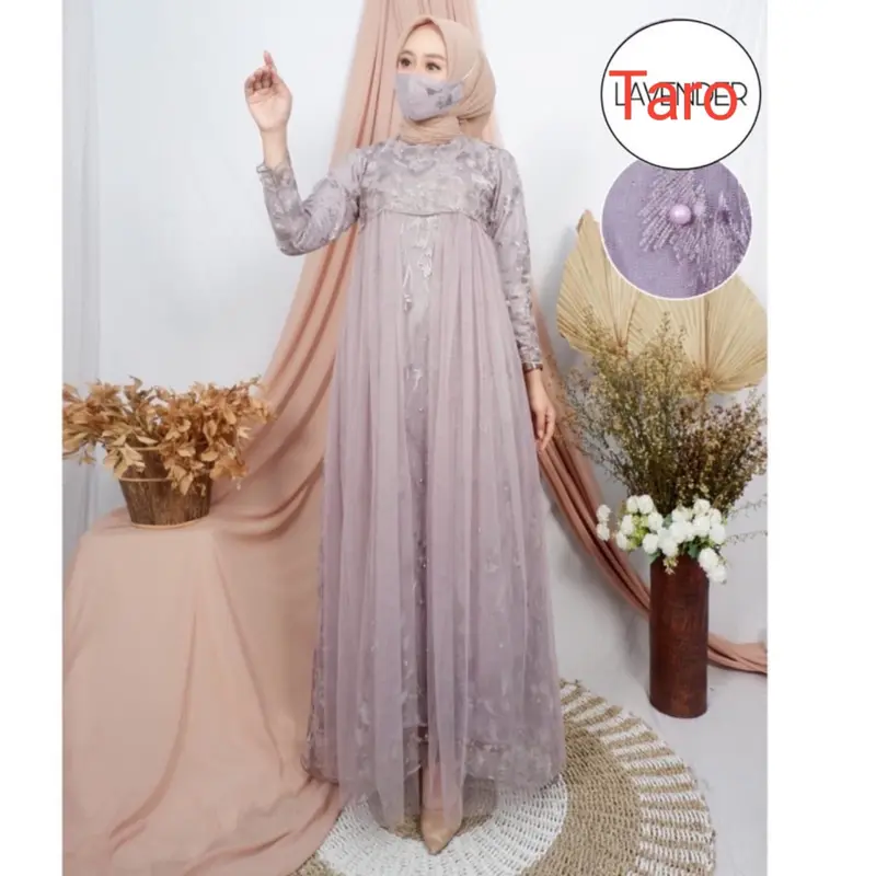 Gamis Layla Tile Tutu -  Gamis Pesta Tile 2