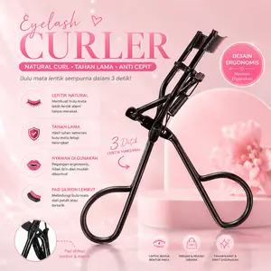 Perfect Curl Tanpa Ribet! Alat Lentik Maksimal untuk Eyelash dan Alis dengan Bantalan Silikon Lembut dan Aman