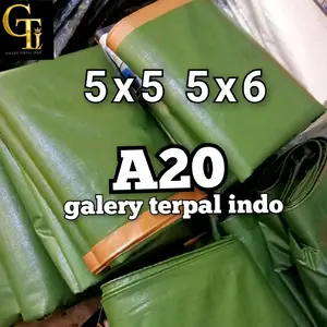 terpal 5x5 5x6 A20 terpal plastik terpal tenda waterproof terpal serbaguna Camping Outdoor