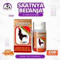 Gambar SUPER TOP 10 KAPSUL MEDION - Supertop Penambah Tenaga Ayam Super Strong Dopping dari Kitty & Me Kota Malang 1 Tokopedia