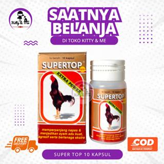 Gambar SUPER TOP 10 KAPSUL MEDION - Supertop Penambah Tenaga Ayam Super Strong Dopping dari Kitty & Me Kota Malang Tokopedia