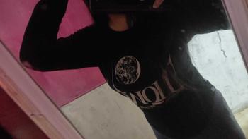 Product Review of NOMOLU - Crop Top Long Sleeve Kaos Wanita Vol.015 Moon from c**y 1
