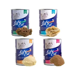 Life Cat kaleng 400gr. Life Cat wet food 400gr. Makanan basah kucing.
