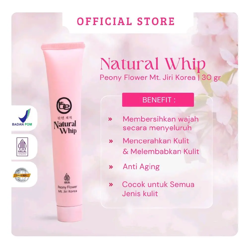dr be Natural Whip Peony Flower Mt.Jiri Korea