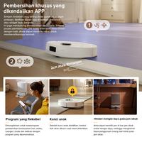 Gambar Roborock QR798 Robot Vacuum Cleaner 10000Pa Dual Lift Mop Auto Empty Dock Anti Kusut Garansi Resmi 2 Tahun - QR 798 Black dari Roborock Kab. Tangerang 5 Tokopedia