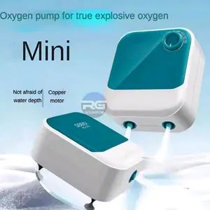 Pompa udara Amara Sobo AQ 003 005 aerator silent aquarium oxygen air pump