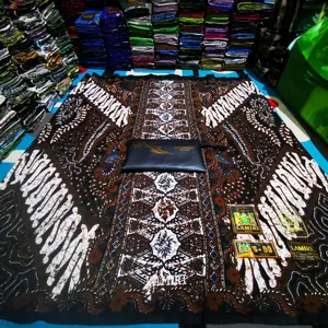LAMIRI BATIK MOTIF QUS IQDAM SERIES DEWASA Katun Pria Wanita Muslim