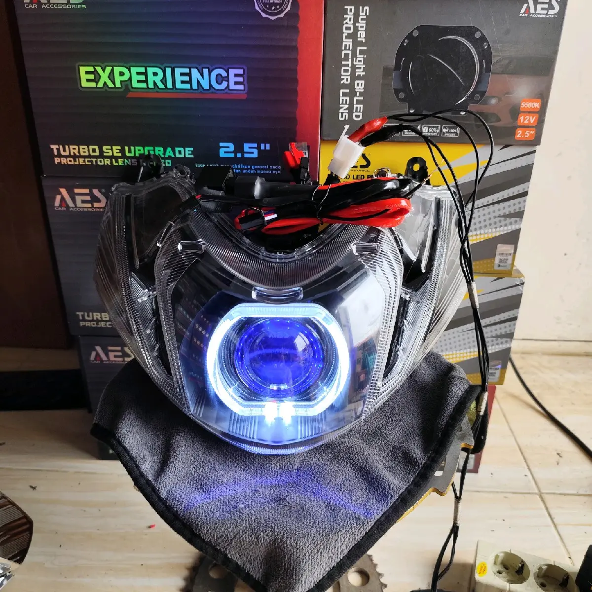 Set biled mio M3 plus relay