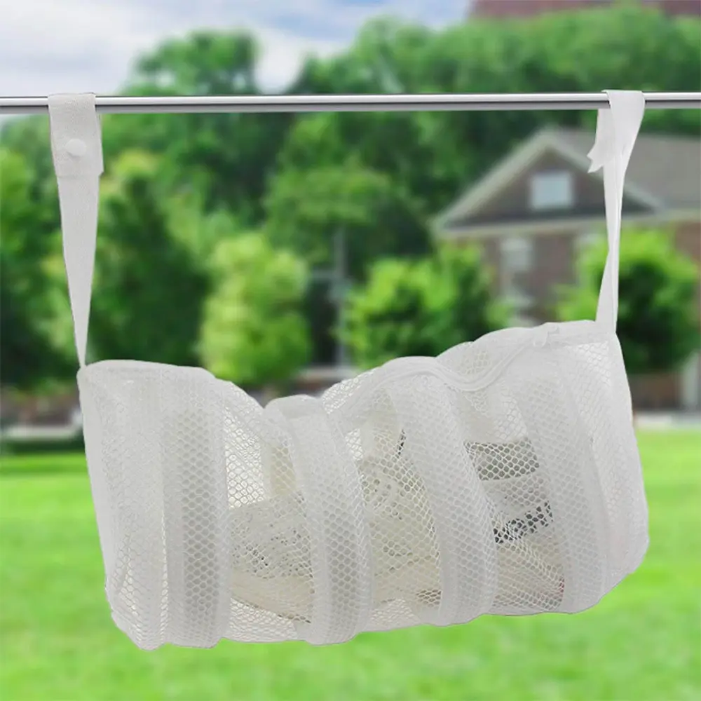1pcs Washing Machine Shoes Bag Travel Shoe Storage bags Portable Mesh Laundry bag Anti-deformation Protective Clothes organizer