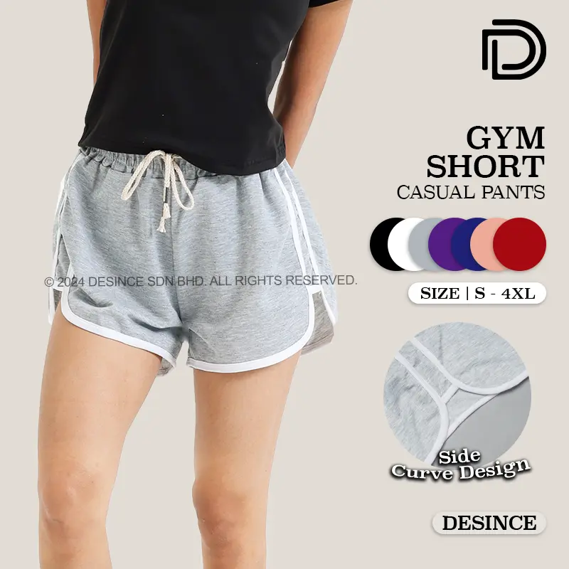 DESINCE Casual Women Short Exercise Pants Pyjamas Seluar Pendek Perempuan WP 021