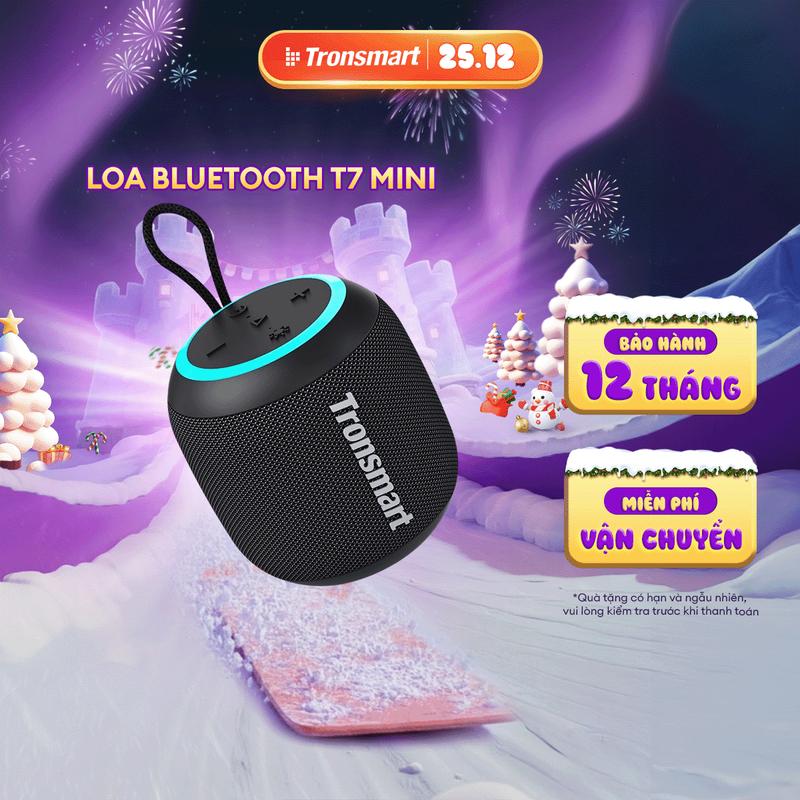 Loa Bluetooth Tronsmart T7 Mini T8 Mini 5.3 | Công suất 15W | 18h chơi nhạc | Hỗ trợ thẻ nhớ | Bảo hành 12 Tháng